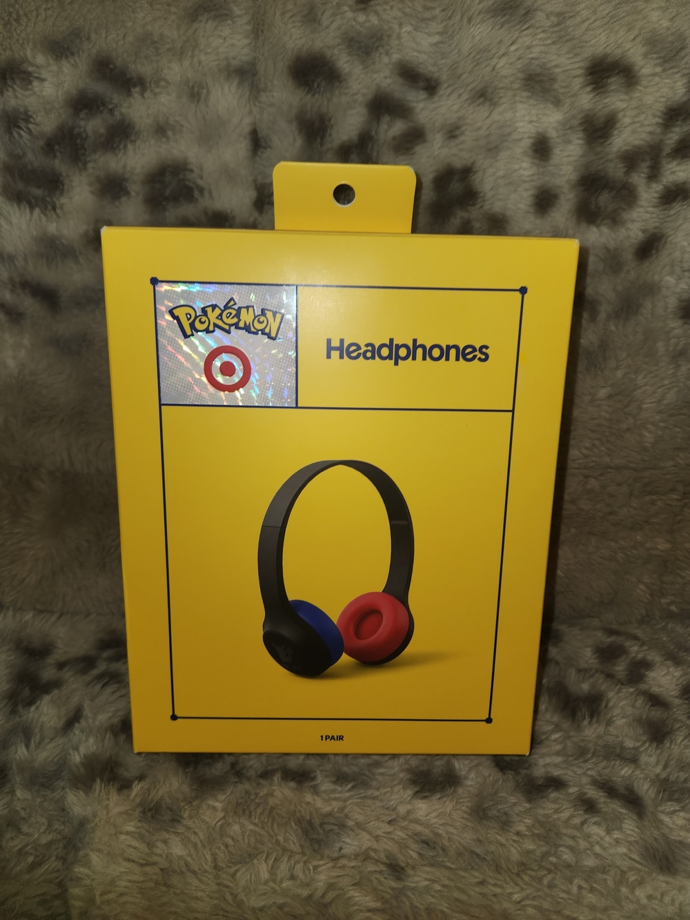 Pokémon Target Licensed Headphones with Blue & Red Ear Cups SEALED IN BOX